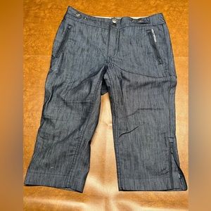 Helly Hansen Denim 3/4 Length Boat Pants Women's Size M